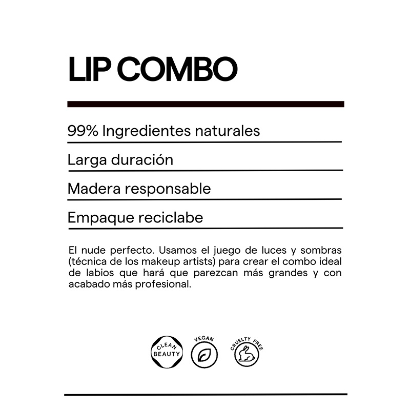 LIP COMBO BUCH&Oacute;N (SET PARA LABIOS)
